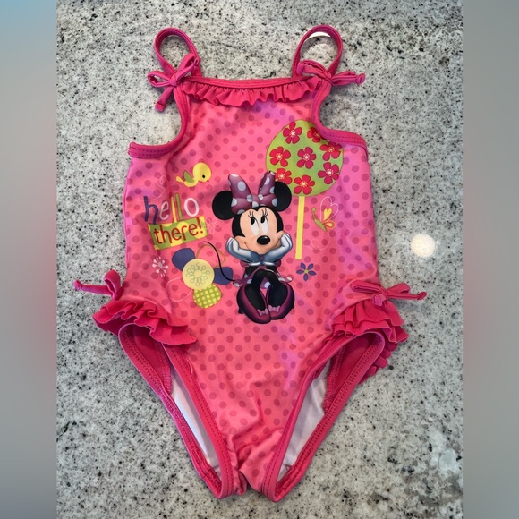 Disney Baby Swimsuit Minnie Mouse 18 Months - Picture 1 of 4